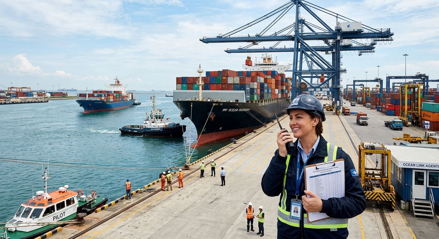 The Role of a Ship Agency in Smooth Port Operations